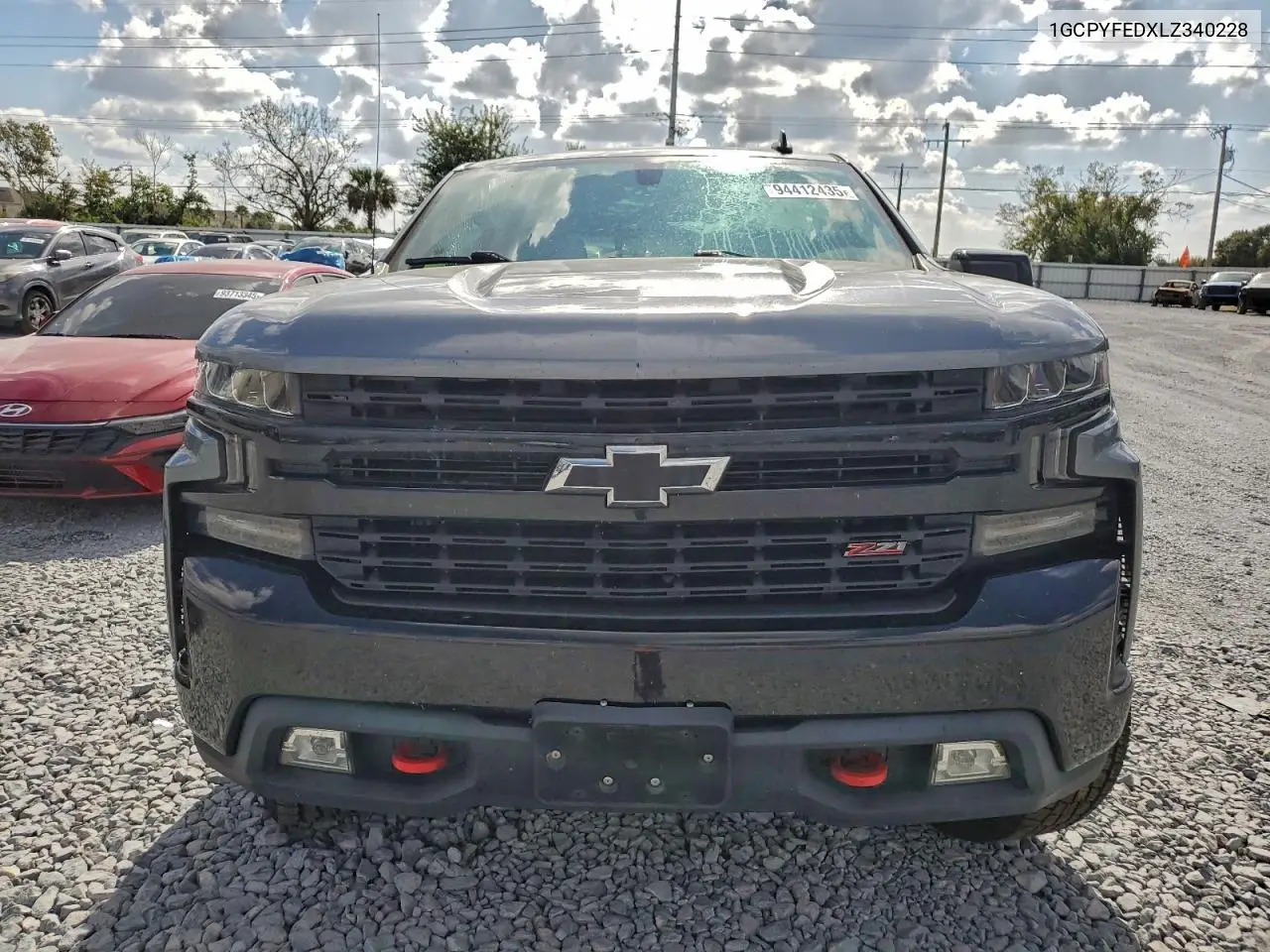 1GCPYFEDXLZ340228 2020 Chevrolet Silverado K1500 Lt Trail Boss