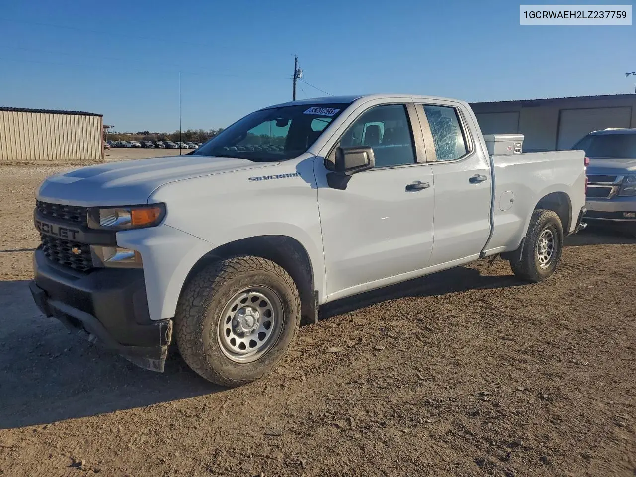 1GCRWAEH2LZ237759 2020 Chevrolet Silverado C1500