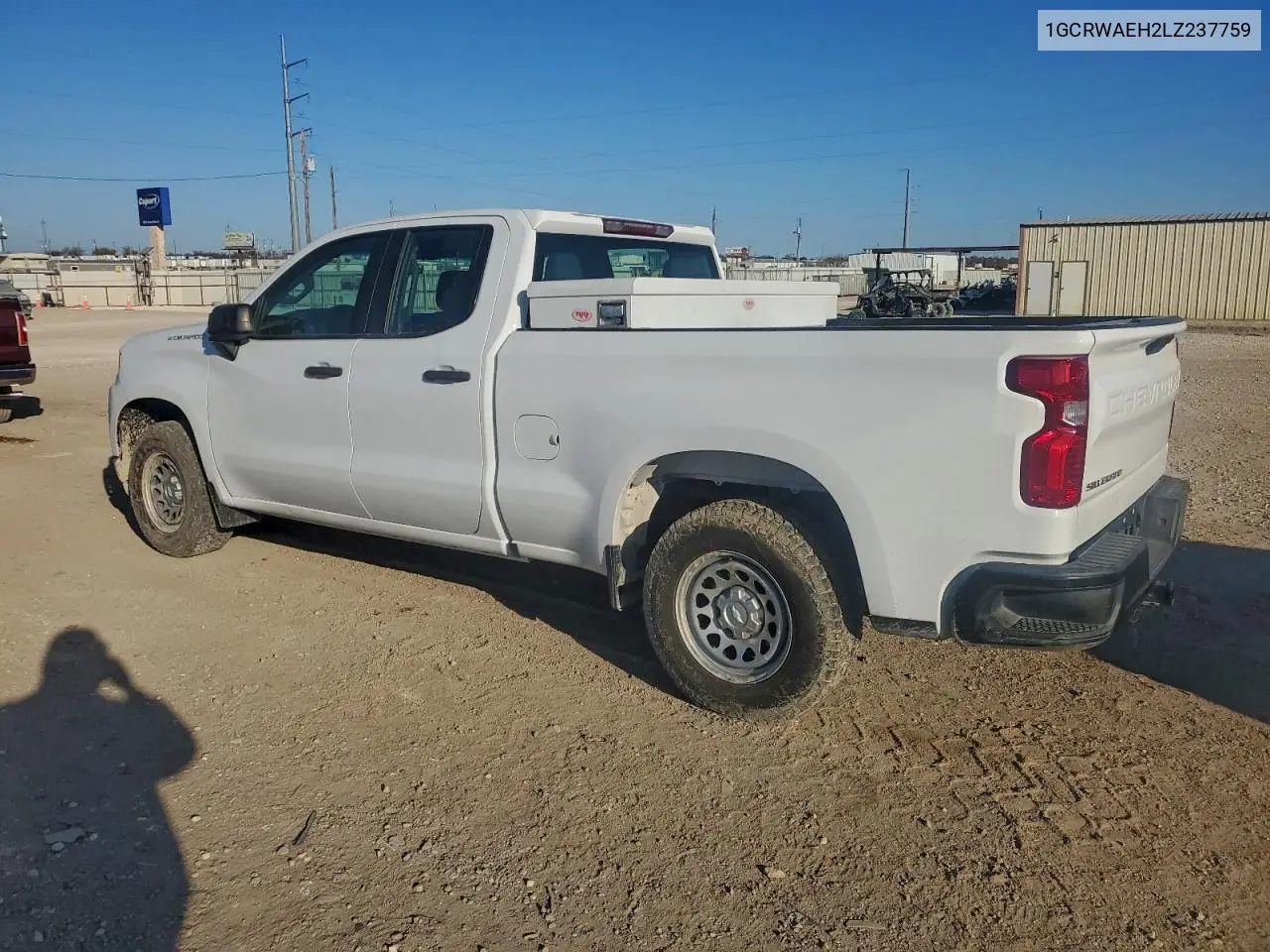 1GCRWAEH2LZ237759 2020 Chevrolet Silverado C1500