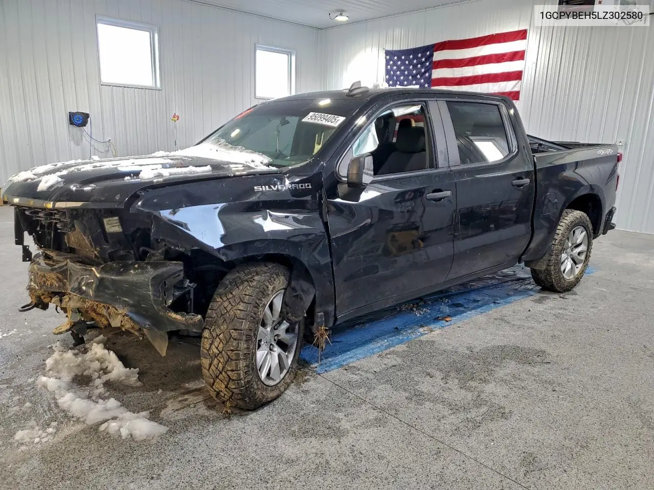 1GCPYBEH5LZ302580 2020 Chevrolet Silverado K1500 Custom