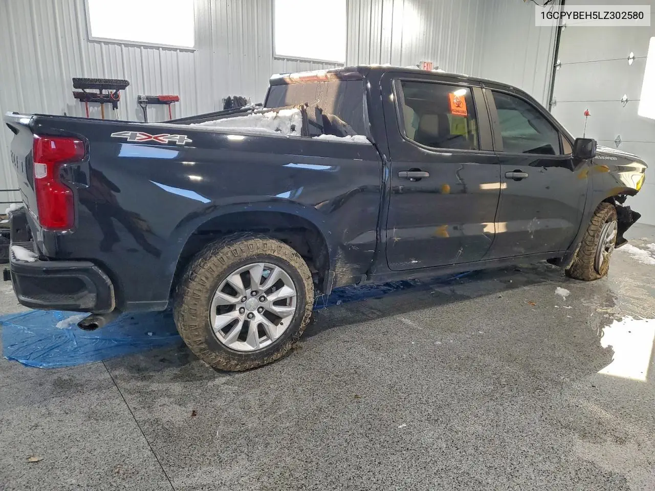 1GCPYBEH5LZ302580 2020 Chevrolet Silverado K1500 Custom