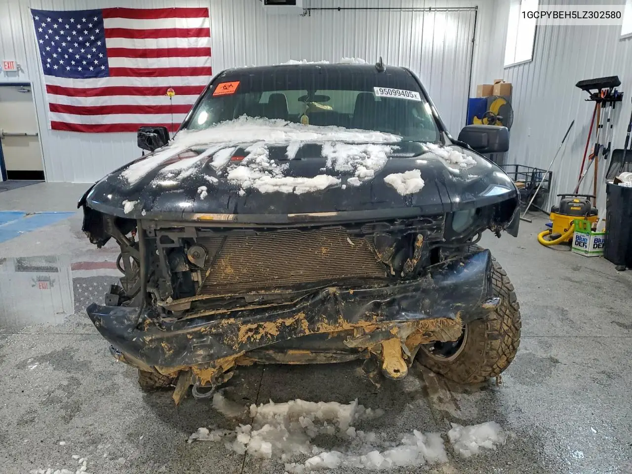 1GCPYBEH5LZ302580 2020 Chevrolet Silverado K1500 Custom