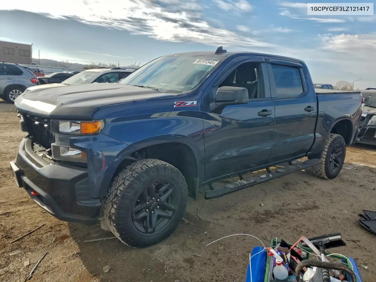 1GCPYCEF3LZ121417 2020 Chevrolet Silverado K1500 Trail Boss Custom