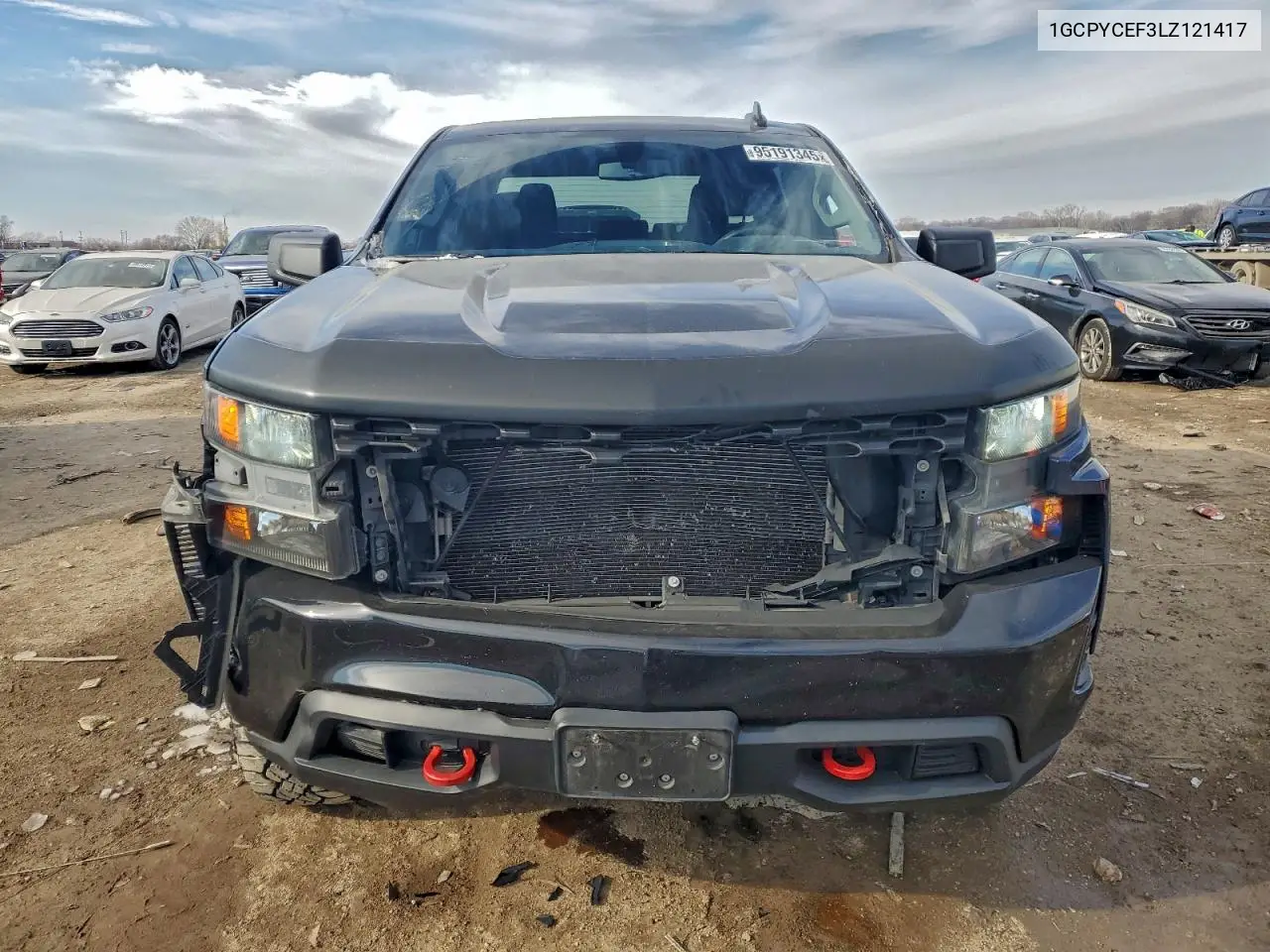1GCPYCEF3LZ121417 2020 Chevrolet Silverado K1500 Trail Boss Custom