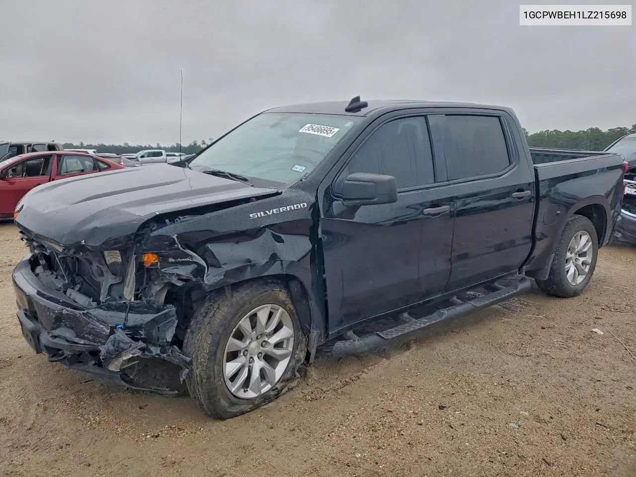 1GCPWBEH1LZ215698 2020 Chevrolet Silverado C1500 Custom