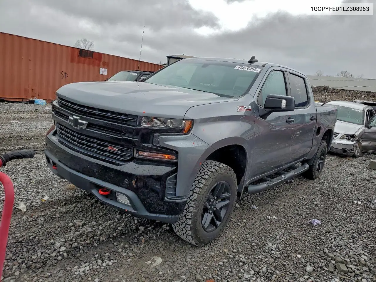 1GCPYFED1LZ308963 2020 Chevrolet Silverado K1500 Lt Trail Boss