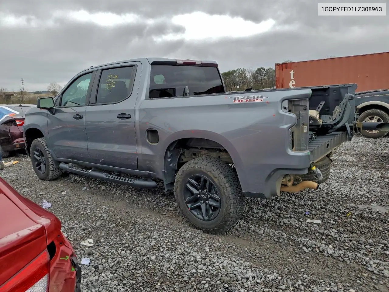 1GCPYFED1LZ308963 2020 Chevrolet Silverado K1500 Lt Trail Boss