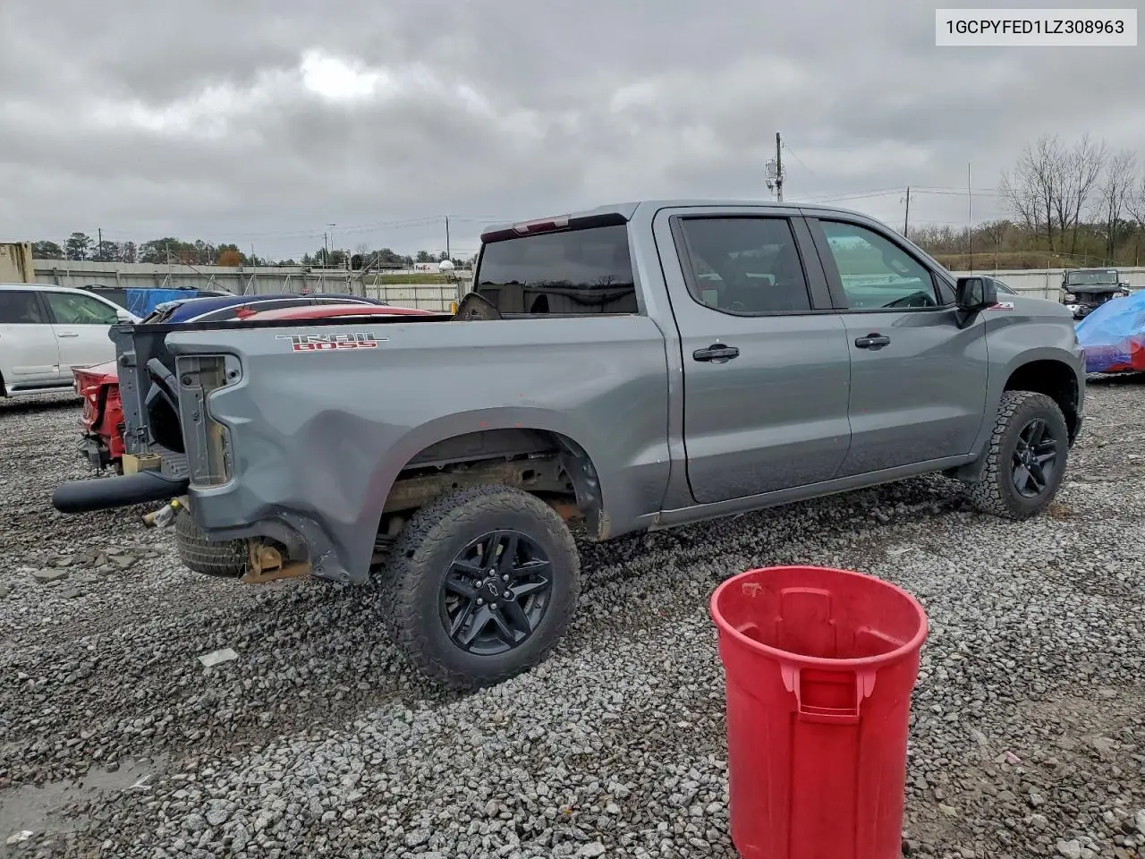 1GCPYFED1LZ308963 2020 Chevrolet Silverado K1500 Lt Trail Boss