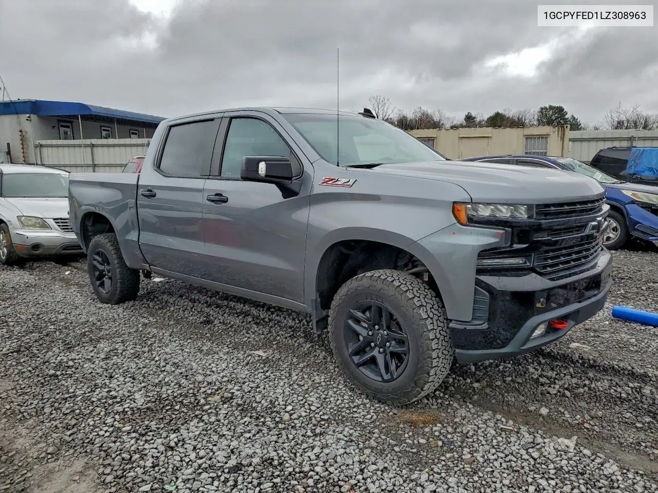 1GCPYFED1LZ308963 2020 Chevrolet Silverado K1500 Lt Trail Boss