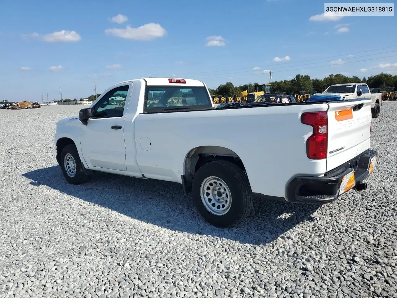 3GCNWAEHXLG318815 2020 Chevrolet Silverado C1500