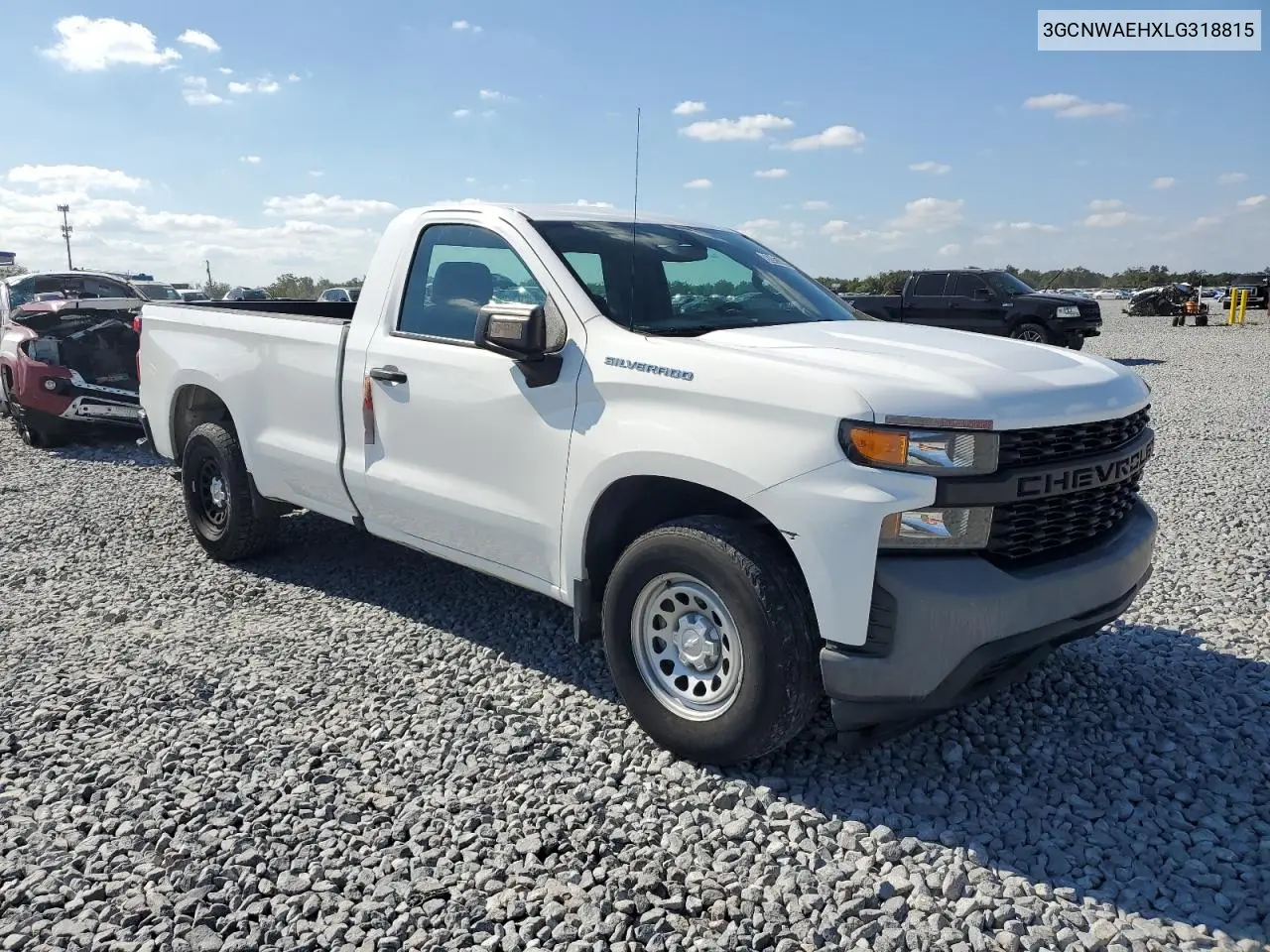 3GCNWAEHXLG318815 2020 Chevrolet Silverado C1500