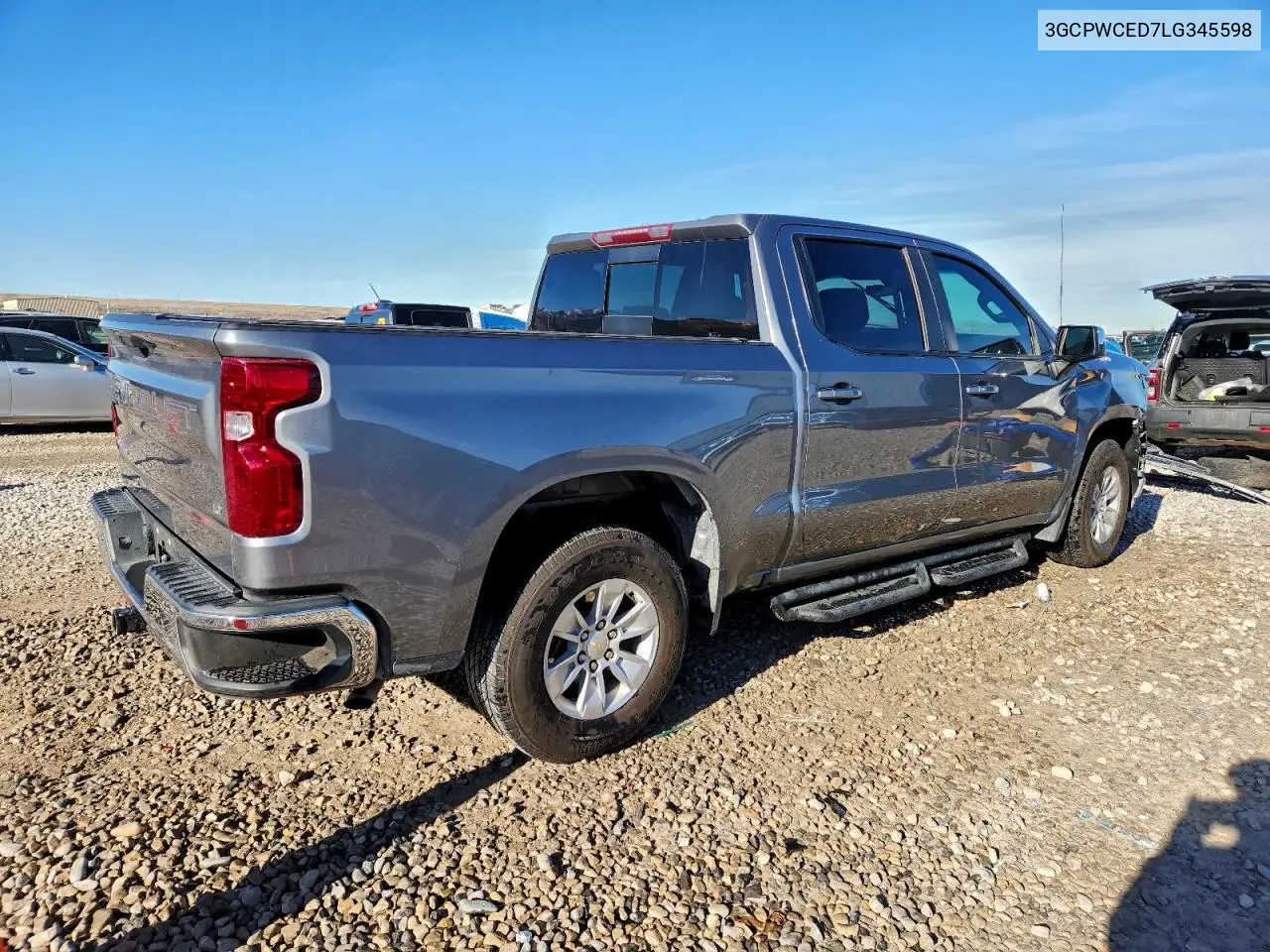 3GCPWCED7LG345598 2020 Chevrolet Silverado C1500 Lt