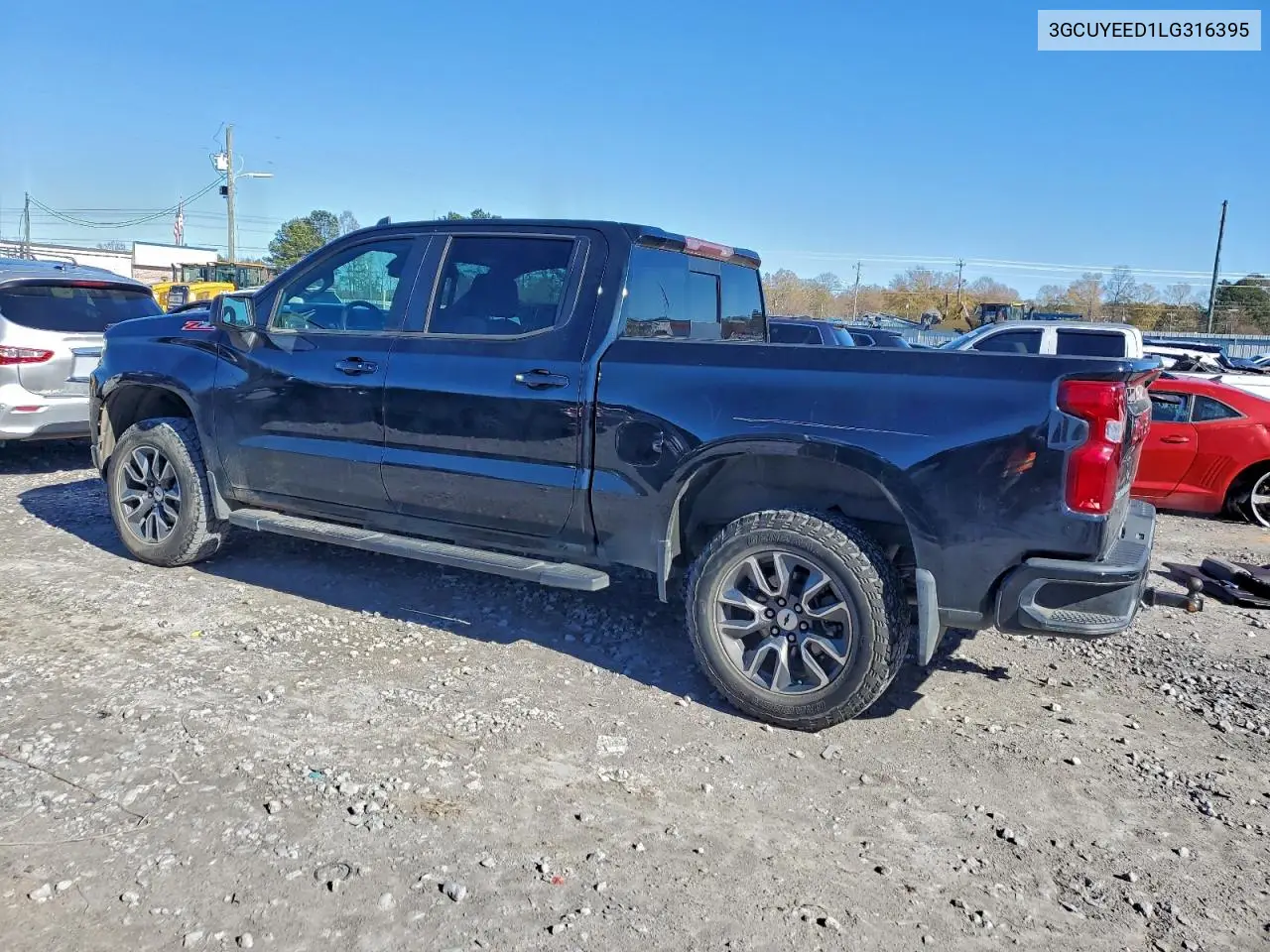 3GCUYEED1LG316395 2020 Chevrolet Silverado K1500 Rst
