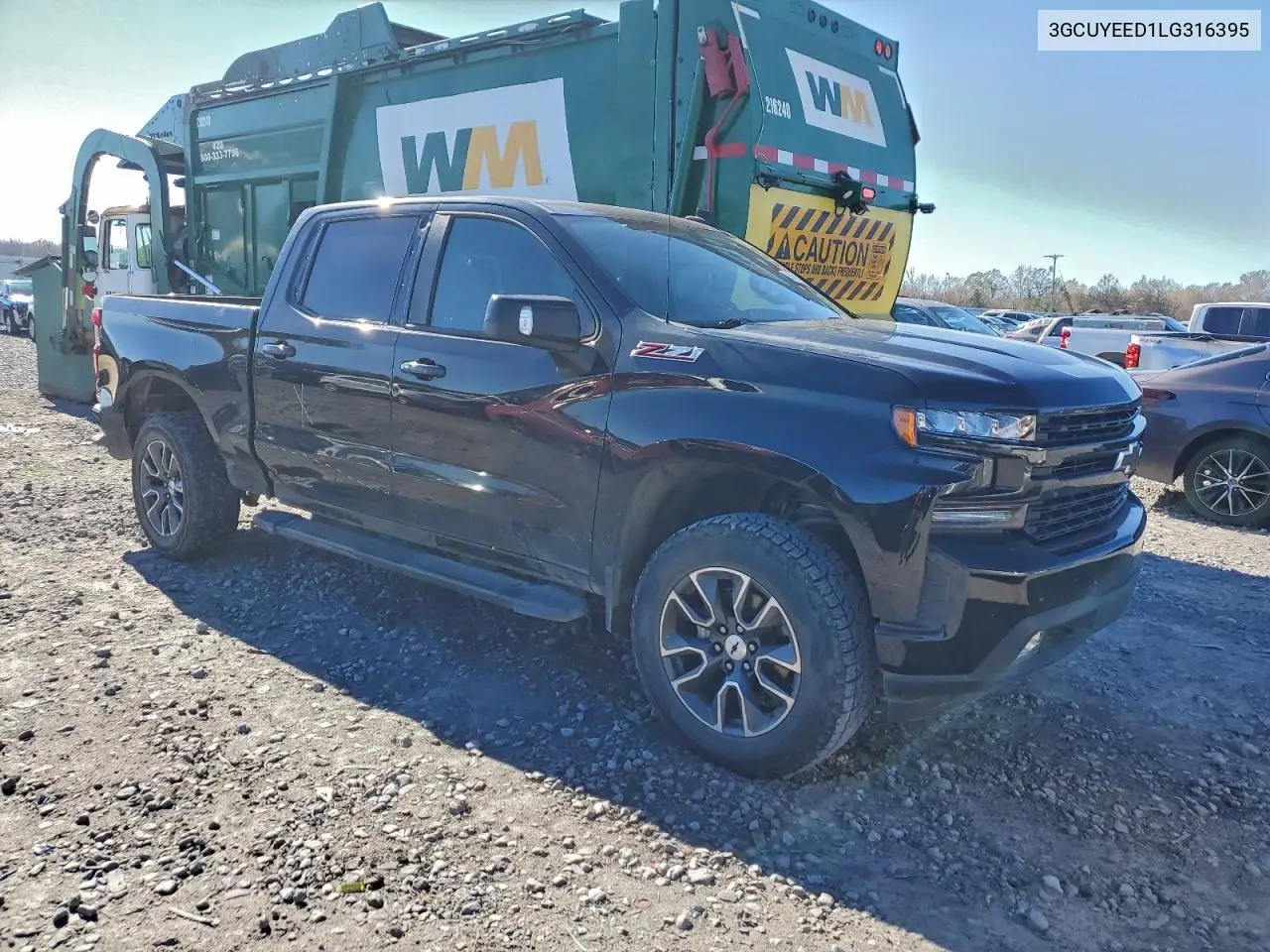 3GCUYEED1LG316395 2020 Chevrolet Silverado K1500 Rst