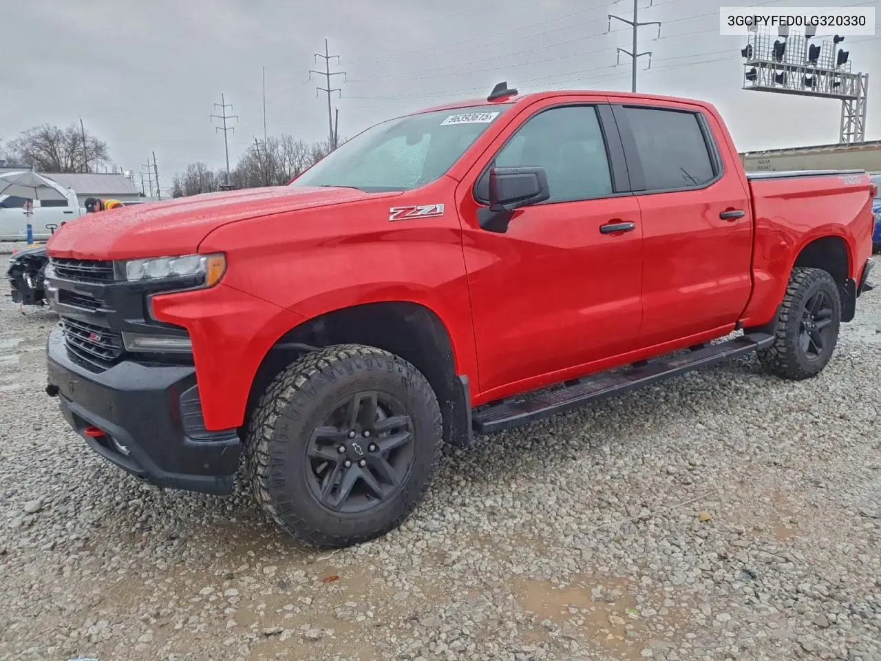 3GCPYFED0LG320330 2020 Chevrolet Silverado K1500 Lt Trail Boss