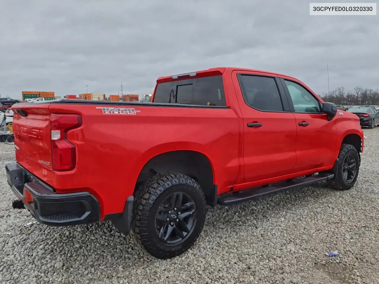 3GCPYFED0LG320330 2020 Chevrolet Silverado K1500 Lt Trail Boss