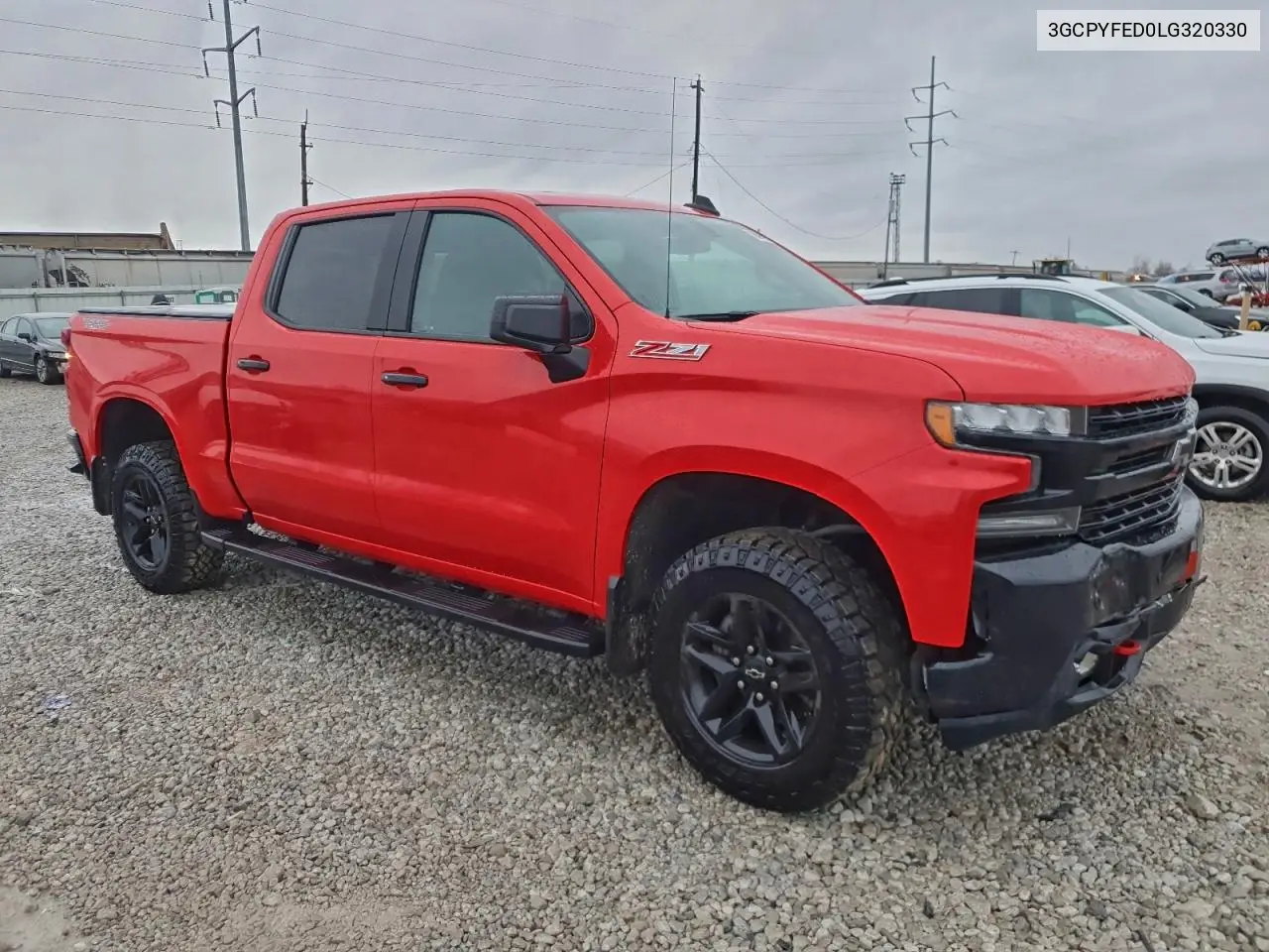 3GCPYFED0LG320330 2020 Chevrolet Silverado K1500 Lt Trail Boss