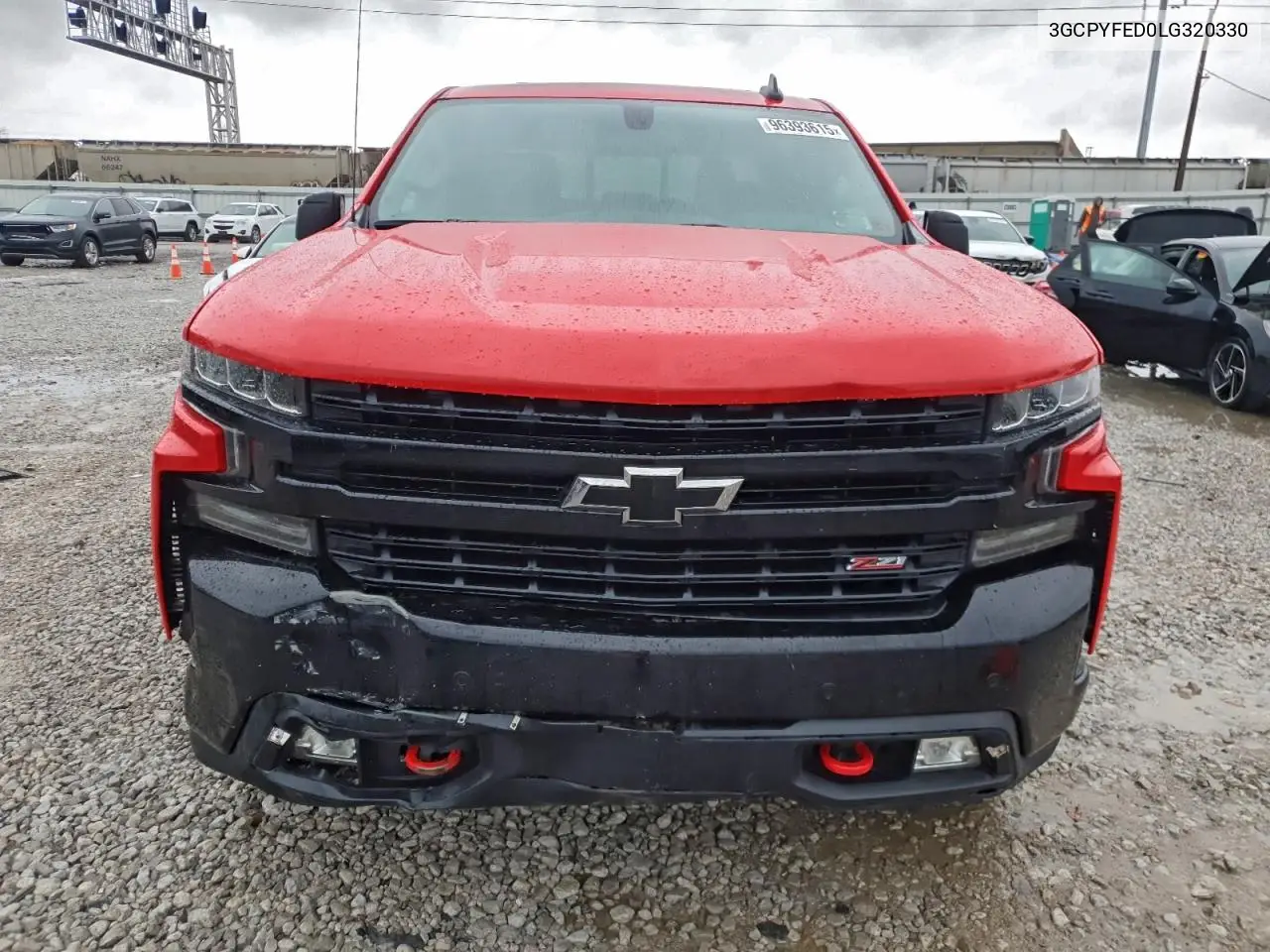 3GCPYFED0LG320330 2020 Chevrolet Silverado K1500 Lt Trail Boss