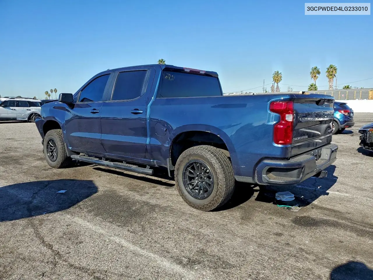 3GCPWDED4LG233010 2020 Chevrolet Silverado C1500 Rst