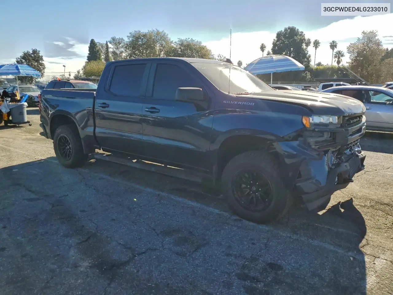 3GCPWDED4LG233010 2020 Chevrolet Silverado C1500 Rst