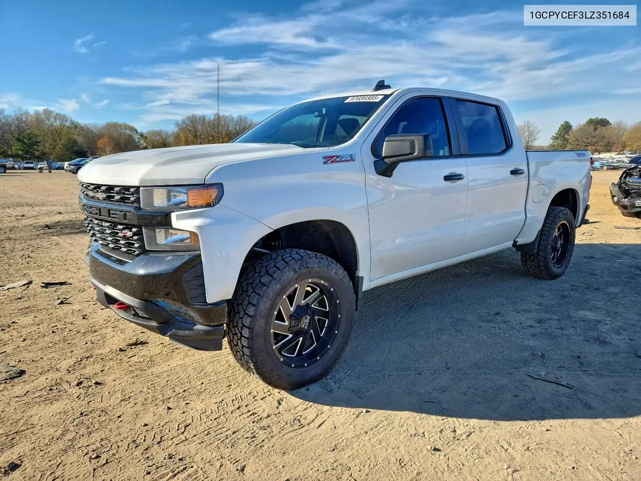 1GCPYCEF3LZ351684 2020 Chevrolet Silverado K1500 Trail Boss Custom