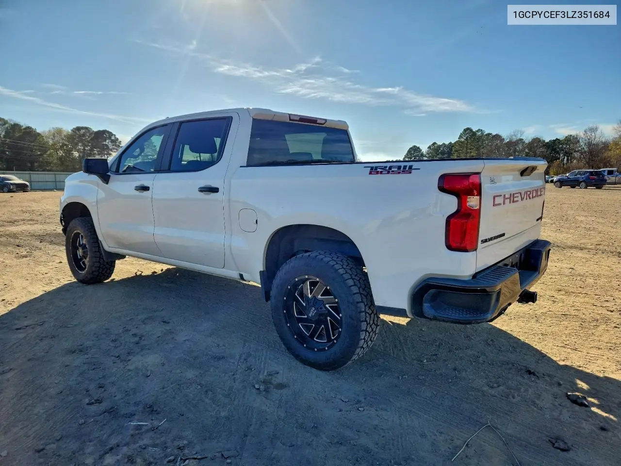 1GCPYCEF3LZ351684 2020 Chevrolet Silverado K1500 Trail Boss Custom