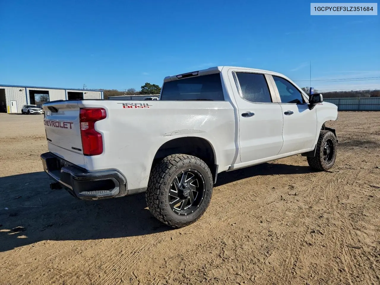 1GCPYCEF3LZ351684 2020 Chevrolet Silverado K1500 Trail Boss Custom