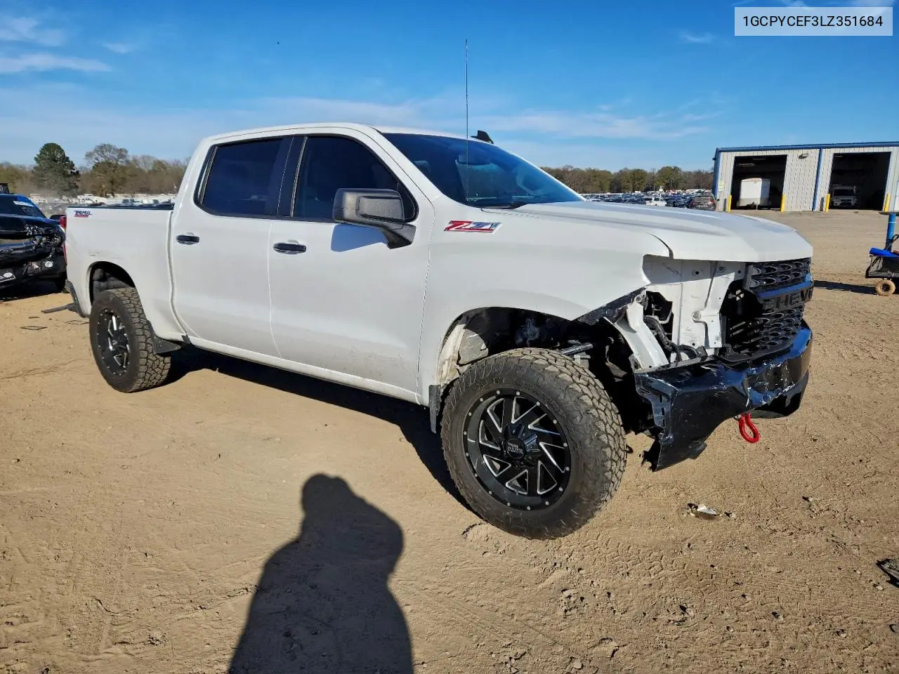 1GCPYCEF3LZ351684 2020 Chevrolet Silverado K1500 Trail Boss Custom