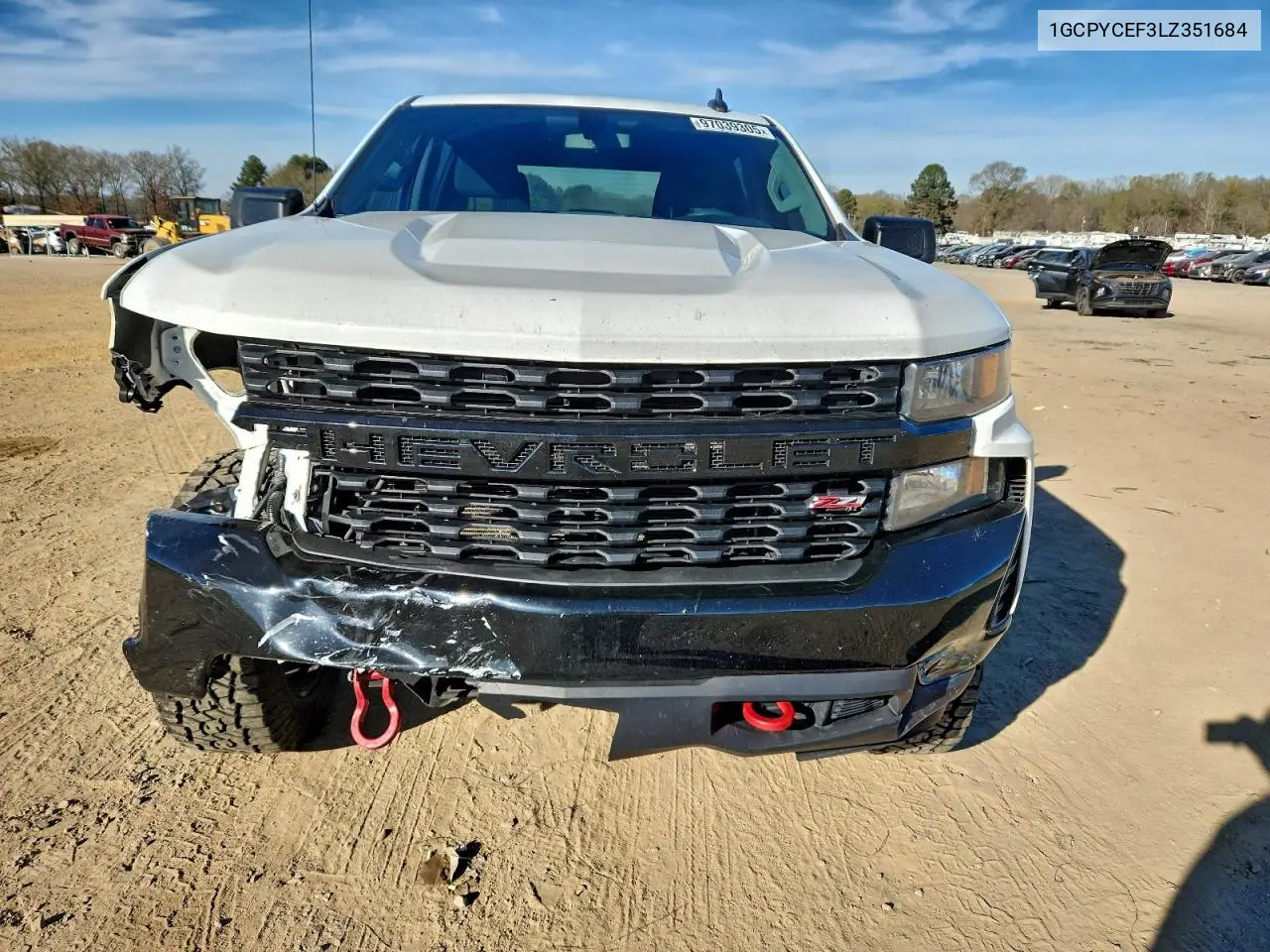 1GCPYCEF3LZ351684 2020 Chevrolet Silverado K1500 Trail Boss Custom