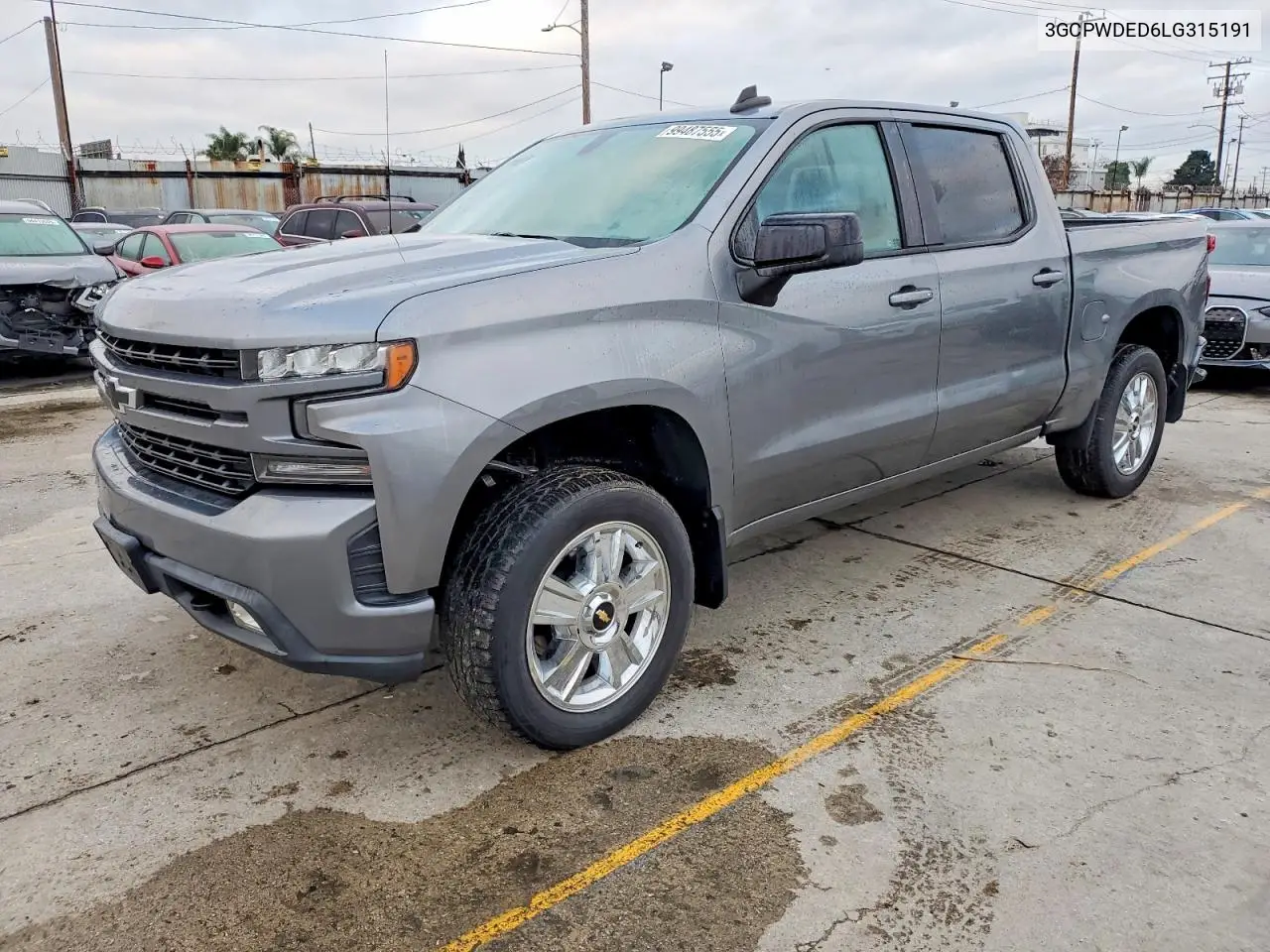 3GCPWDED6LG315191 2020 Chevrolet Silverado C1500 Rst