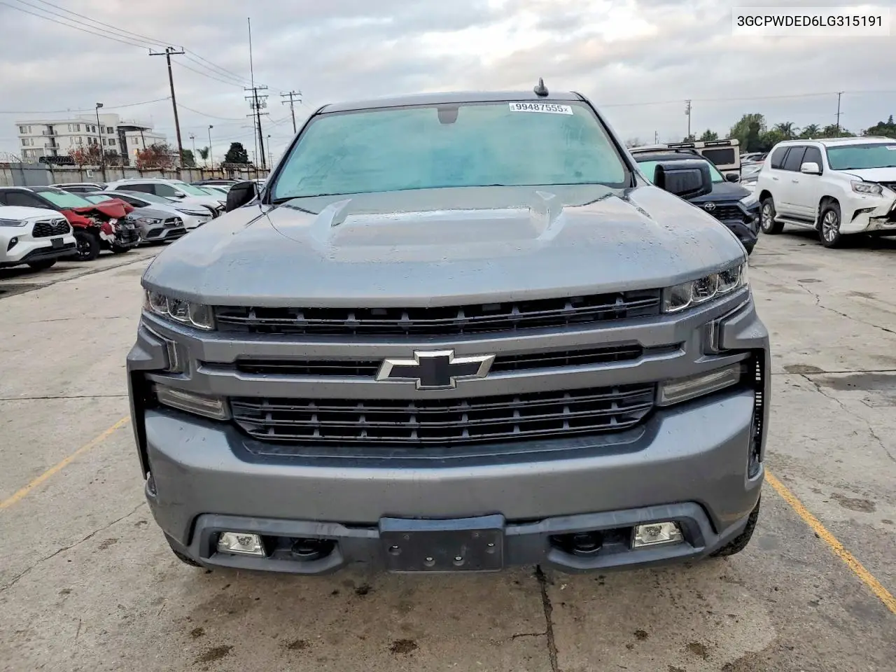 3GCPWDED6LG315191 2020 Chevrolet Silverado C1500 Rst