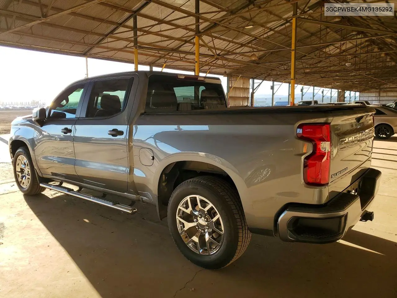 3GCPWBEK4MG135292 2021 Chevrolet Silverado C1500 Custom