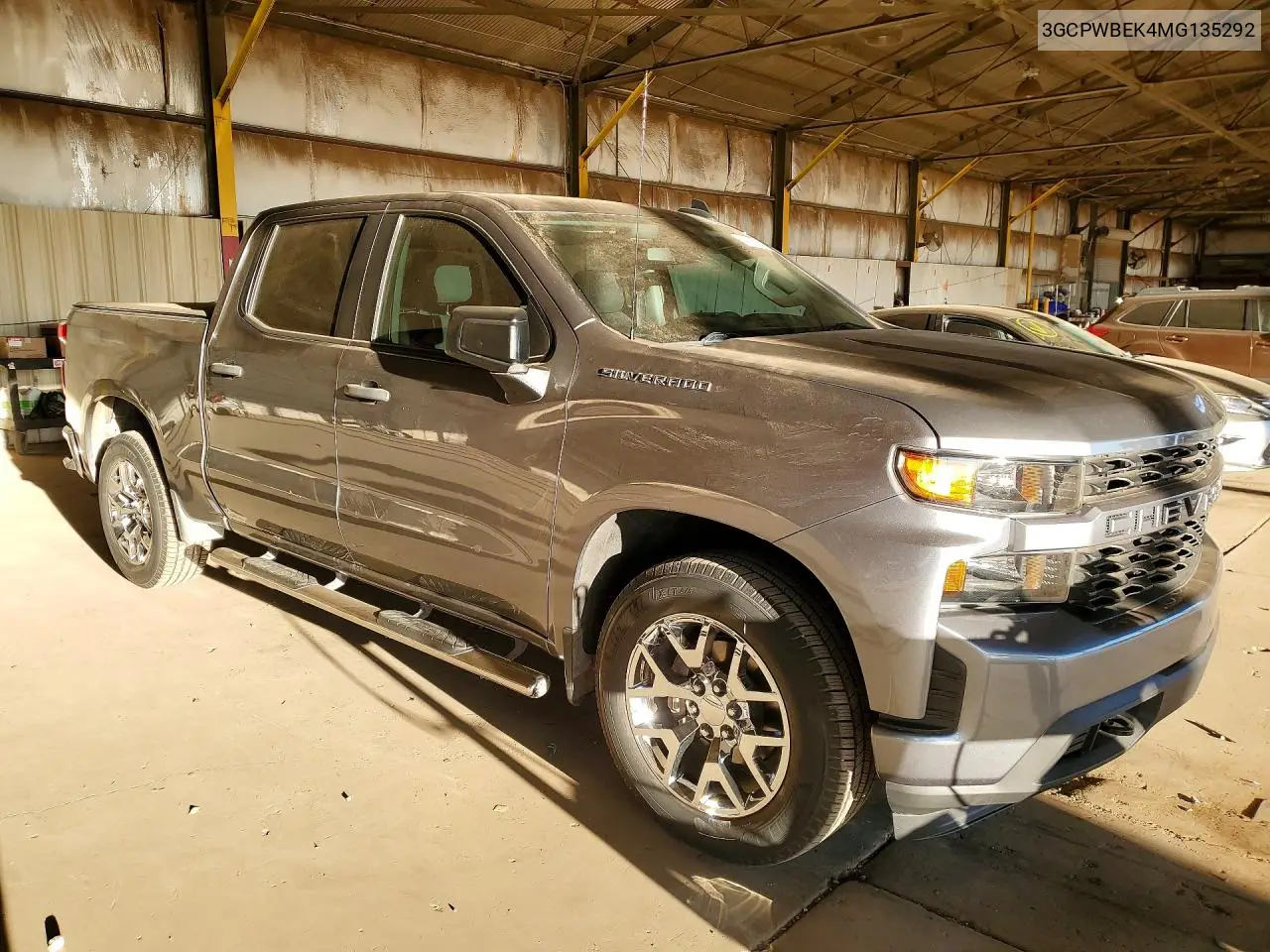 3GCPWBEK4MG135292 2021 Chevrolet Silverado C1500 Custom