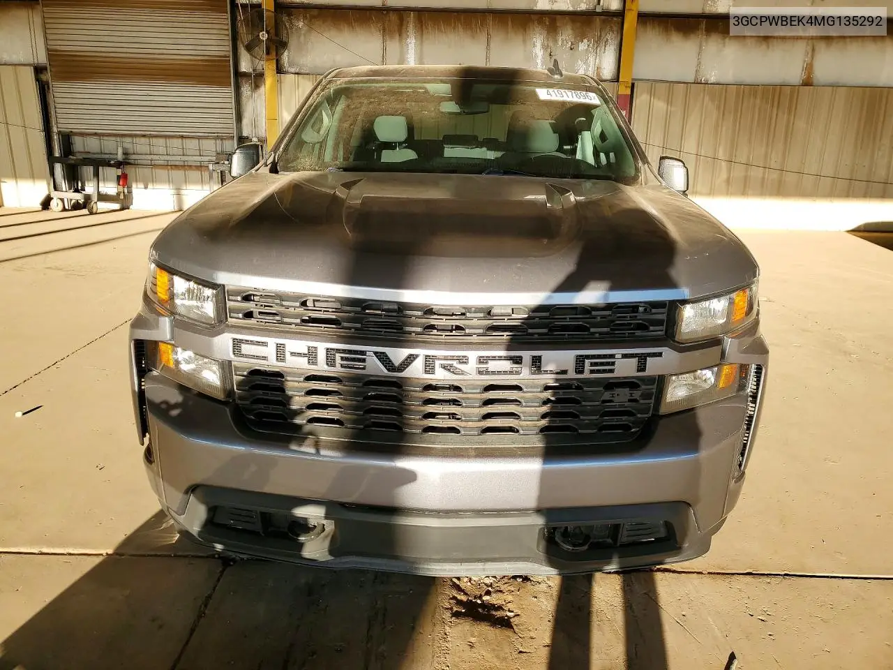 3GCPWBEK4MG135292 2021 Chevrolet Silverado C1500 Custom