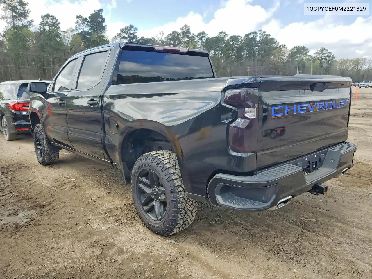 1GCPYCEF0MZ221329 2021 Chevrolet Silverado Trail Boss Custom