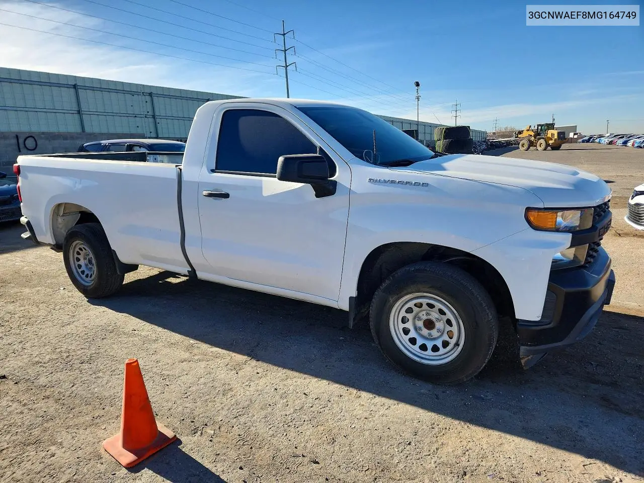 3GCNWAEF8MG164749 2021 Chevrolet Silverado C1500