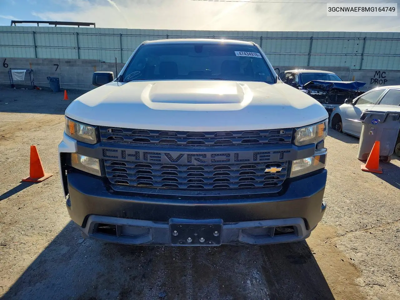 3GCNWAEF8MG164749 2021 Chevrolet Silverado C1500