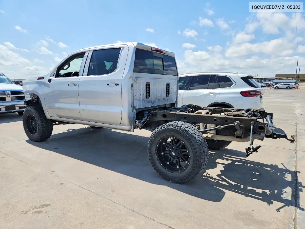 1GCUYEED7MZ105333 2021 Chevrolet Silverado K1500 Rst
