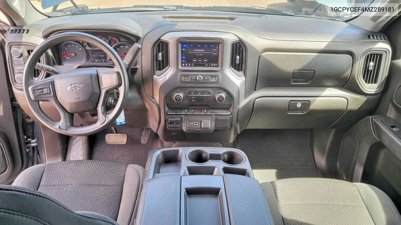 1GCPYCEF4MZ289181 2021 Chevrolet Silverado K1500 Trail Boss Custom