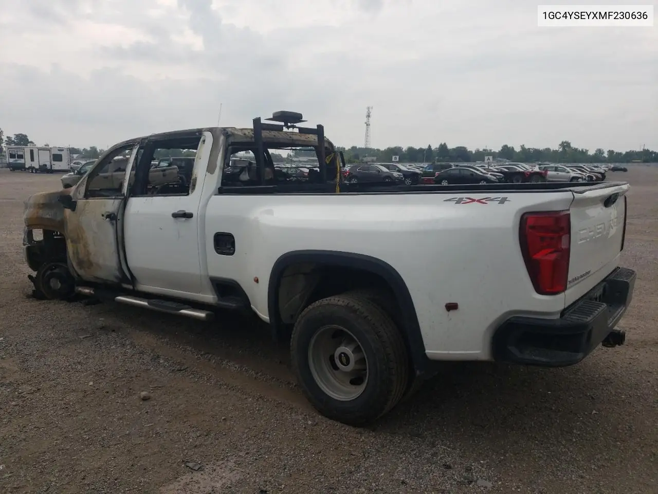 1GC4YSEYXMF230636 2021 Chevrolet Silverado K3500
