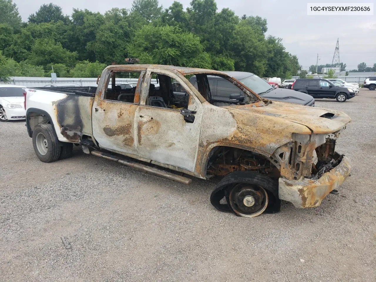 1GC4YSEYXMF230636 2021 Chevrolet Silverado K3500