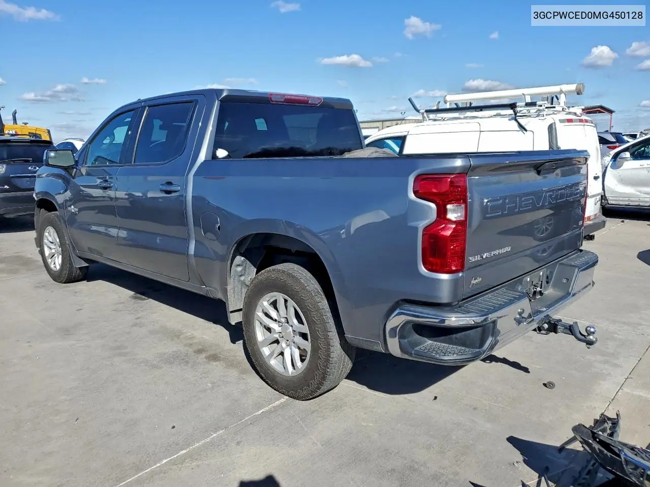 3GCPWCED0MG450128 2021 Chevrolet Silverado C1500 Lt
