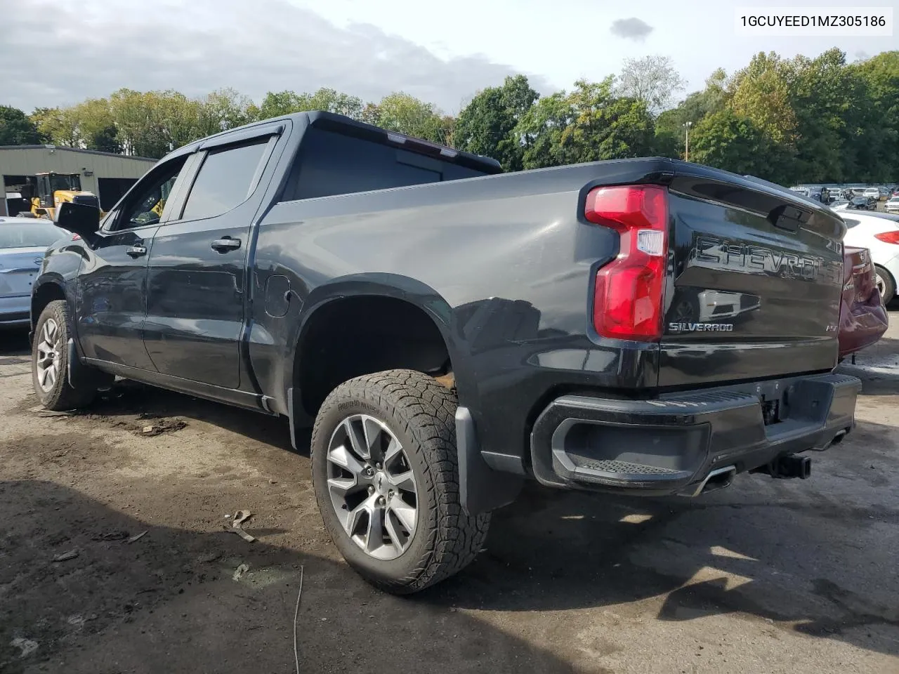 2021 Chevrolet Silverado K1500 Rst VIN: 1GCUYEED1MZ305186 Lot: 72756854