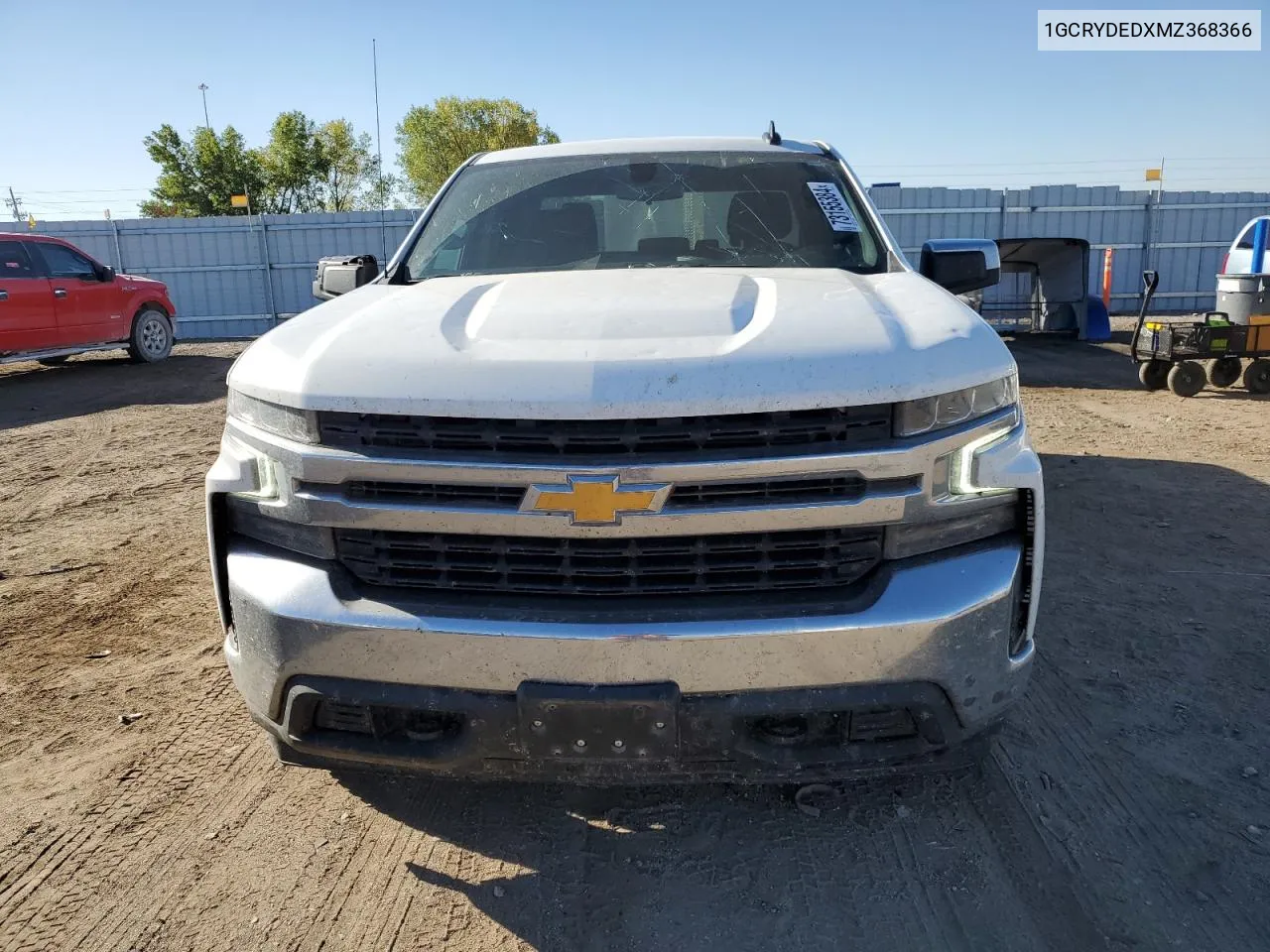 2021 Chevrolet Silverado K1500 Lt VIN: 1GCRYDEDXMZ368366 Lot: 73155384