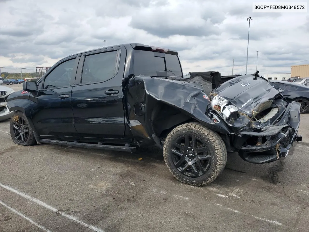 2021 Chevrolet Silverado K1500 Lt Trail Boss VIN: 3GCPYFED8MG348572 Lot: 73159694