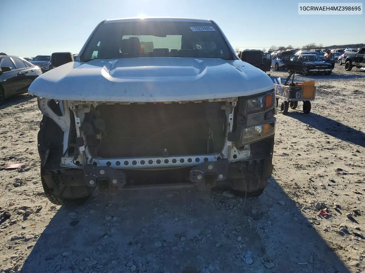 1GCRWAEH4MZ398695 2021 Chevrolet Silverado C1500