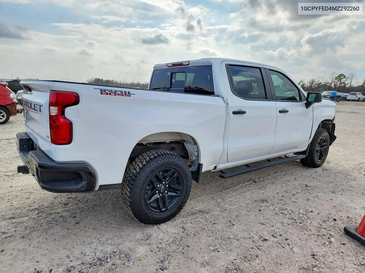 1GCPYFED4MZ292260 2021 Chevrolet Silverado K1500 Lt Trail Boss