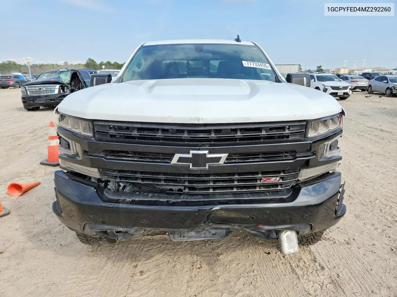 1GCPYFED4MZ292260 2021 Chevrolet Silverado K1500 Lt Trail Boss