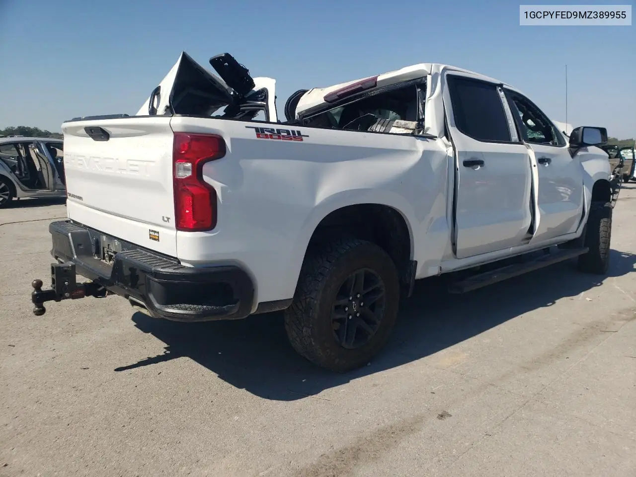 1GCPYFED9MZ389955 2021 Chevrolet Silverado K1500 Lt Trail Boss