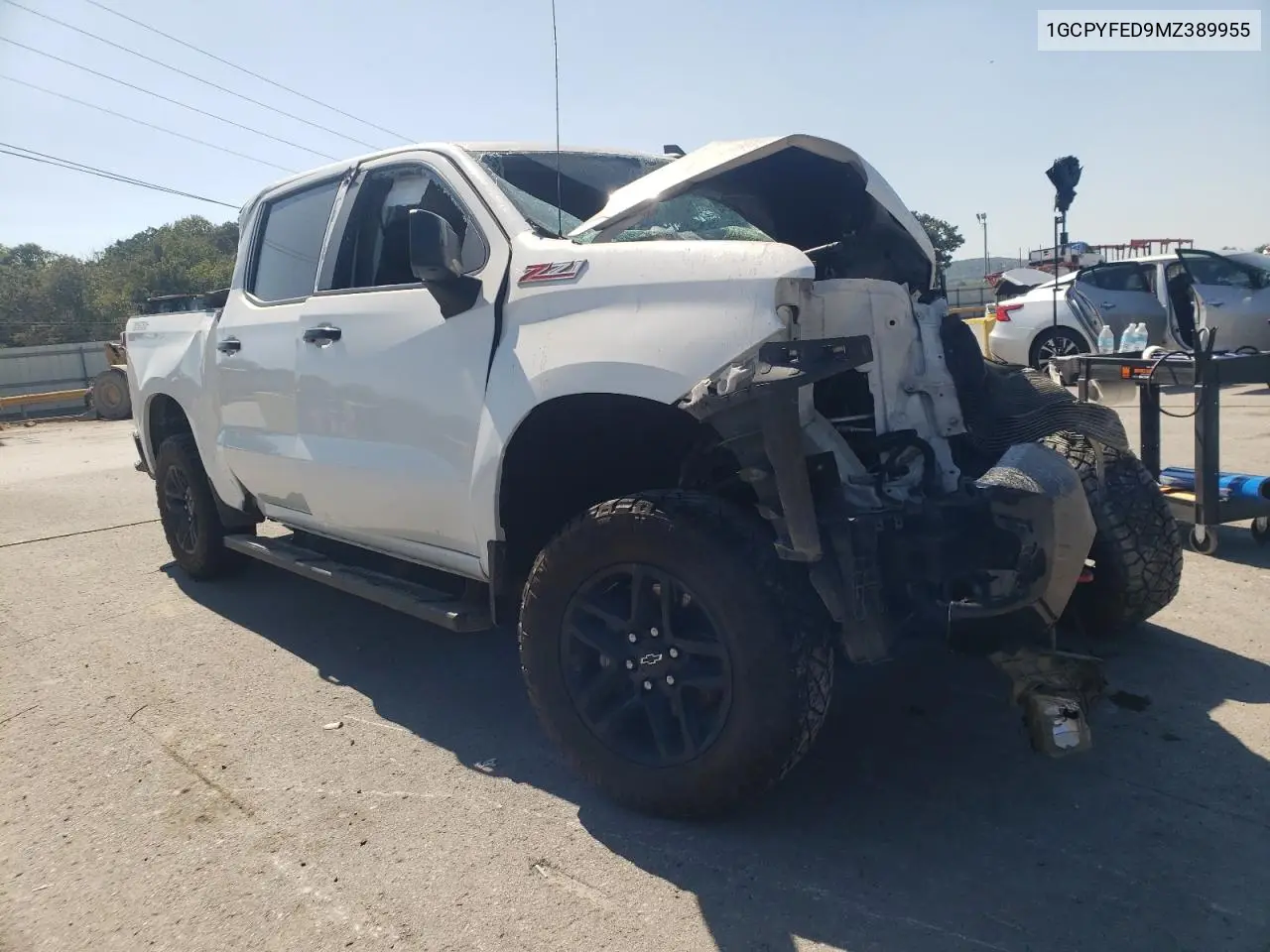 1GCPYFED9MZ389955 2021 Chevrolet Silverado K1500 Lt Trail Boss